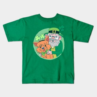 Happy St Patrick Day Kids T-Shirt